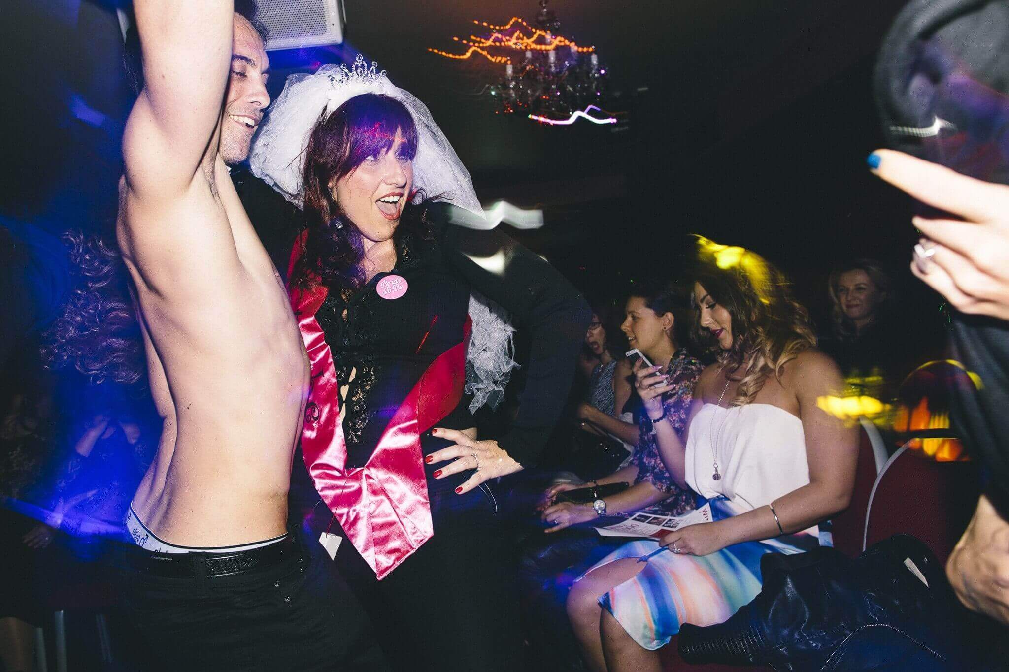 Sydney Hotshots topless waiter group stripper hens night