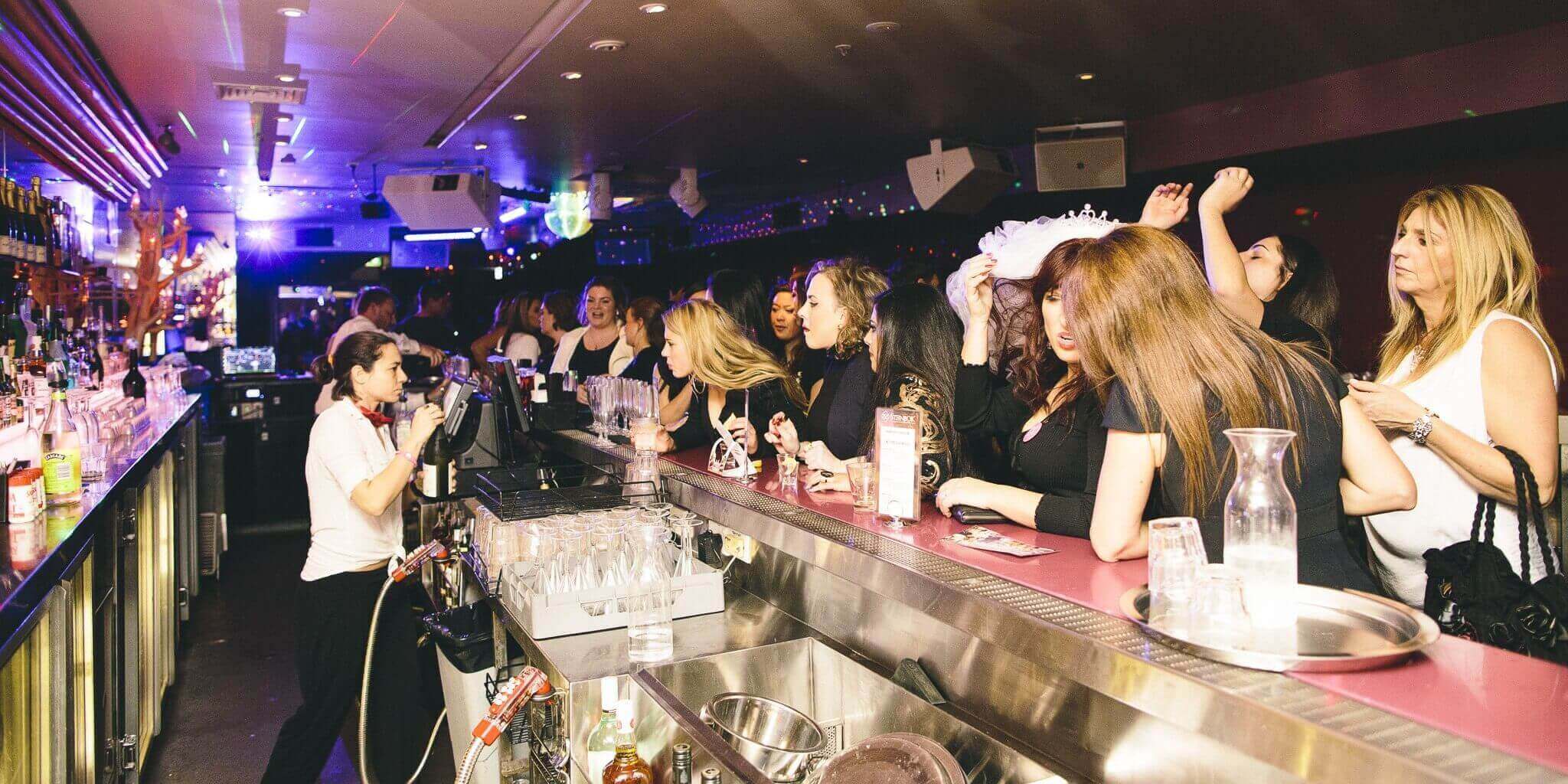 Sydney Hotshots topless waiter group stripper hens night
