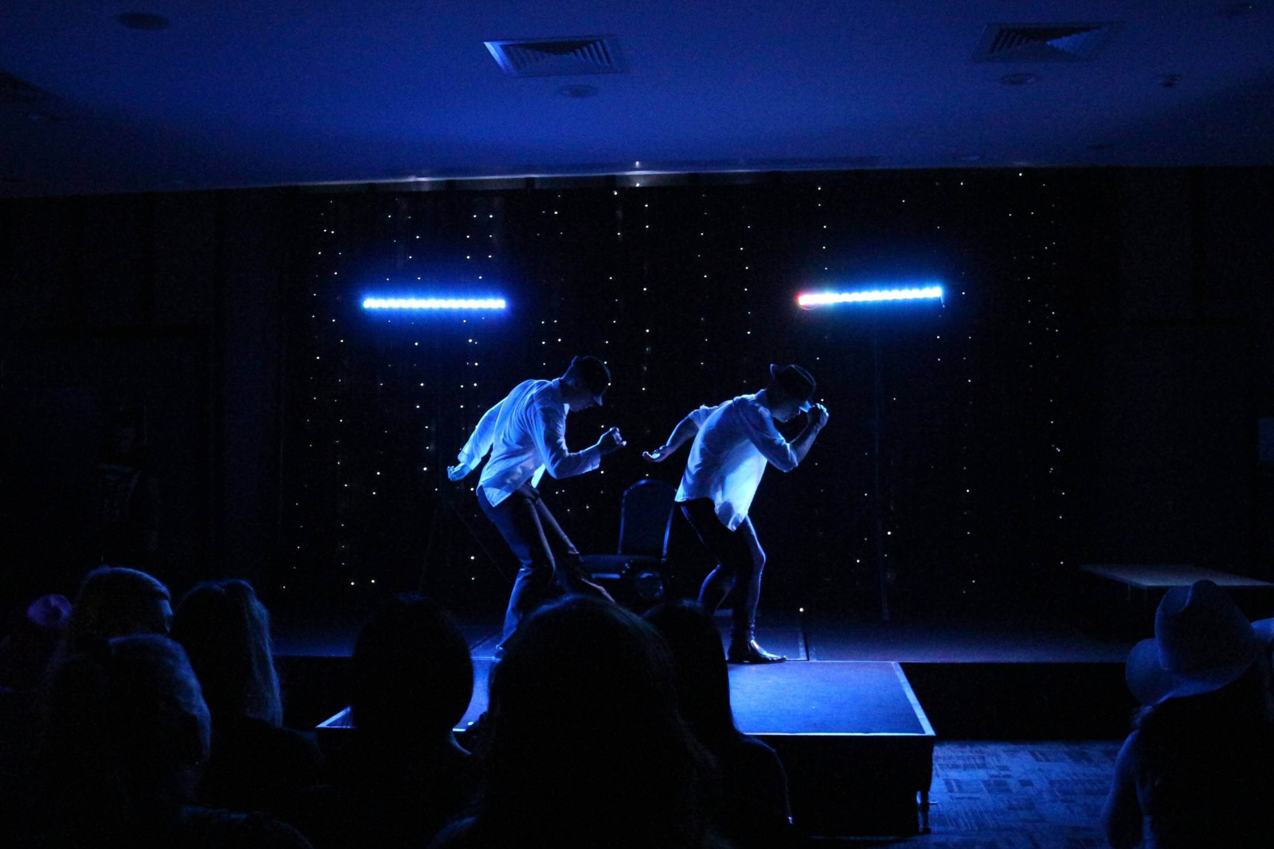 Sydney Hotshots male revue performing on stage